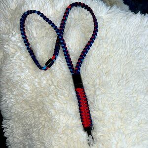 ⁦MARTINI RACING Porsche Lanyard strap with key ring. (Matches BMW colors also)